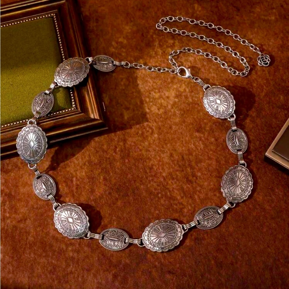 Silver Boho Chain Belt NEW 🏷️